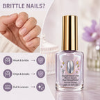 Lacivora™ Lilac Mirror Strengthener — Nails So Strong and Radiant, You’ll Own Every Room