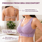 Lunaflex™ — Experience All-Day Freedom and Flawless Support Without Wires or Pinching