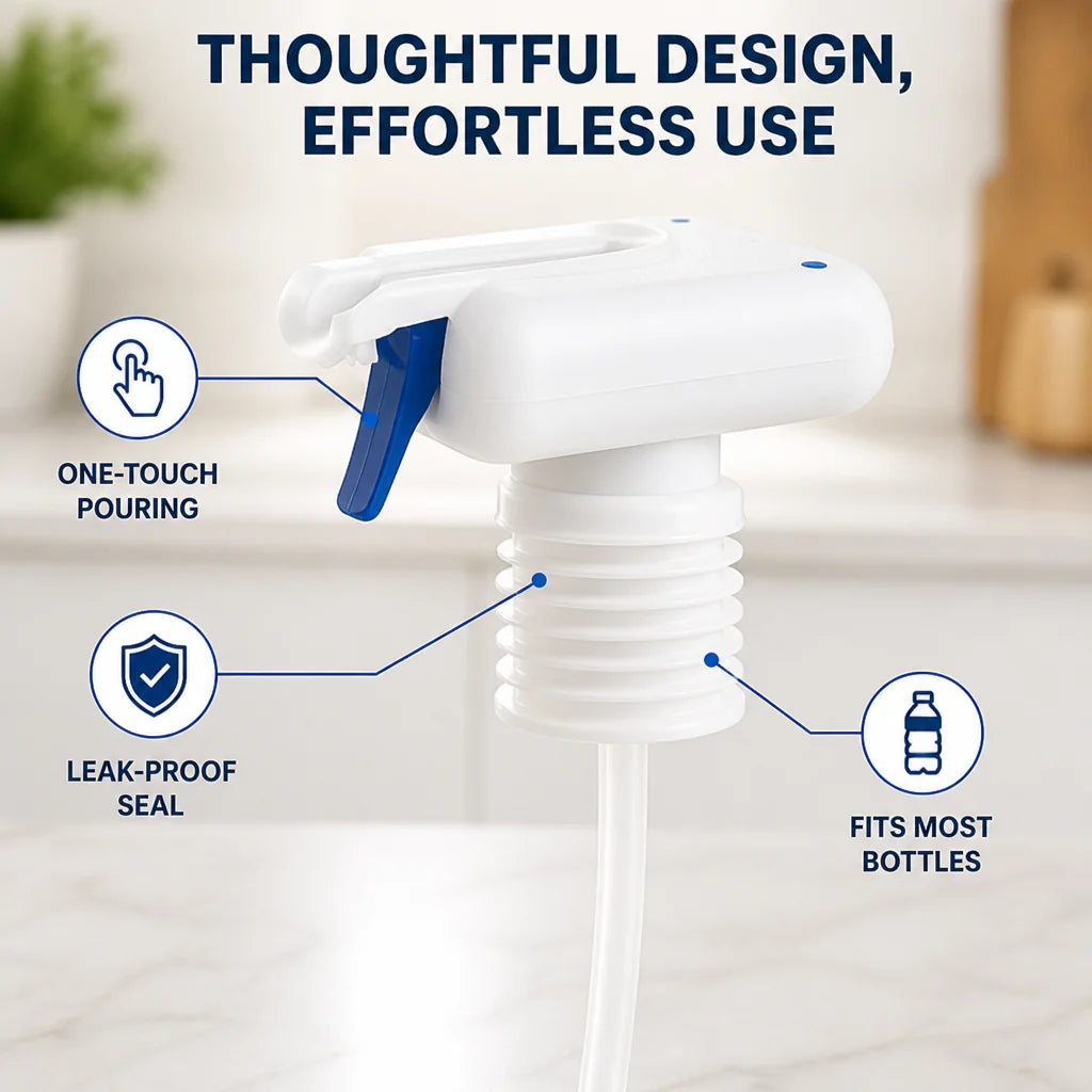 Pourvella™ — Effortless, Spill-Free Pouring That Empowers Every Hand