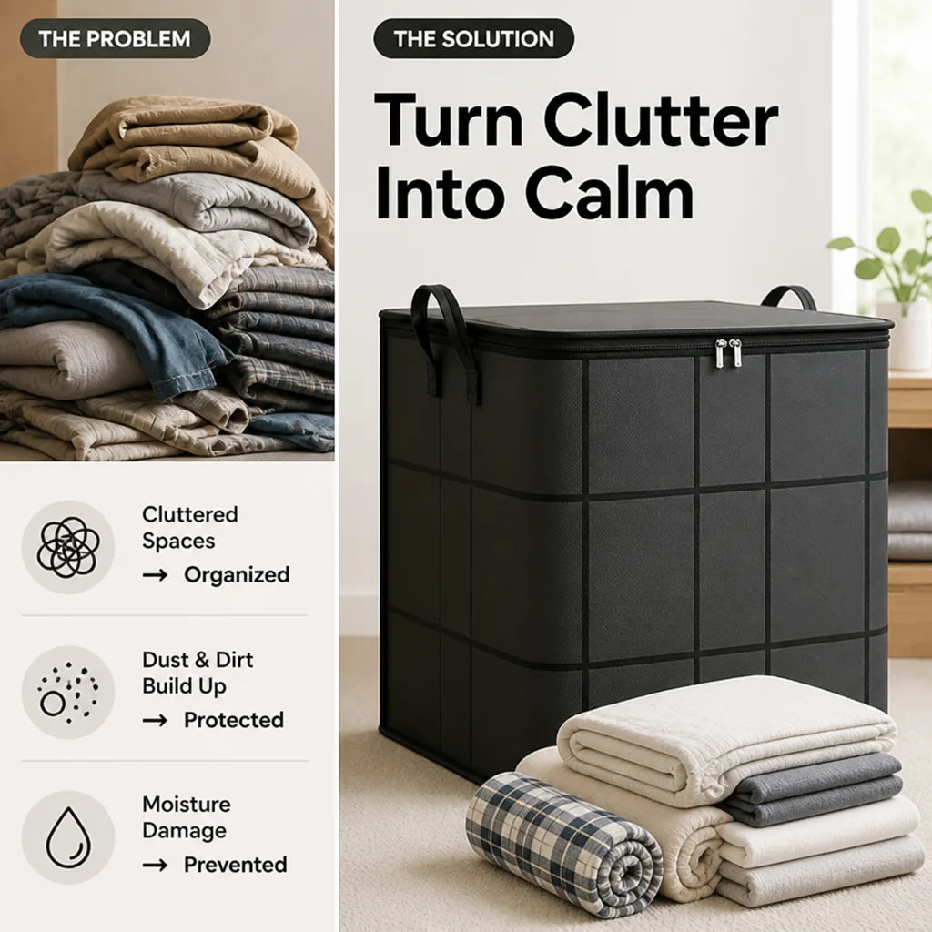 SortaStor™ — Turn Clutter into Calm with Effortless, Secure Storage