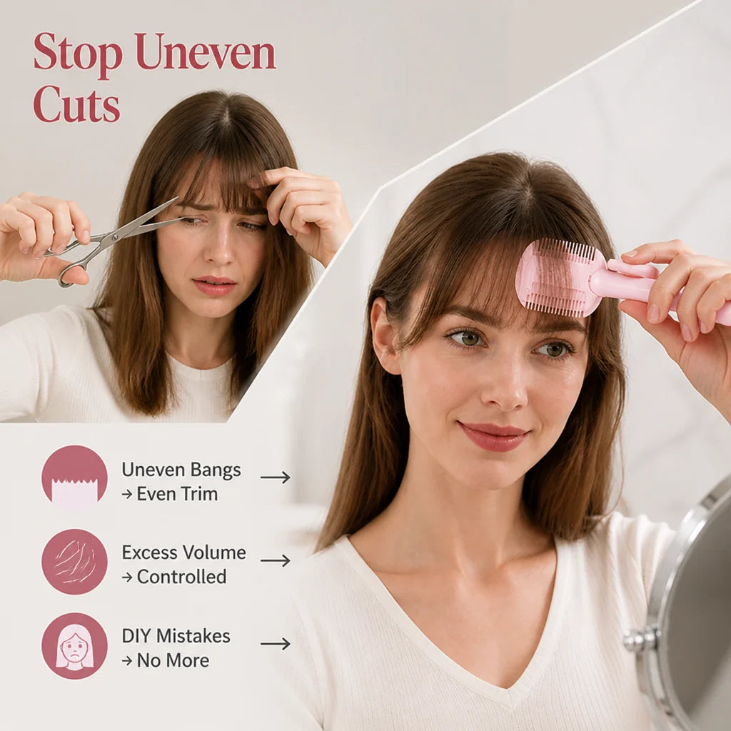 GlideTrim™ — Take Complete Command of Your Style with Flawless, Salon-Quality Thinning
