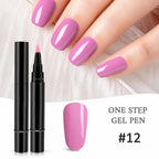 Geloria™ All-in-One Gel Pen — Flawless, Fade-Proof Nails That Shine Through Everything