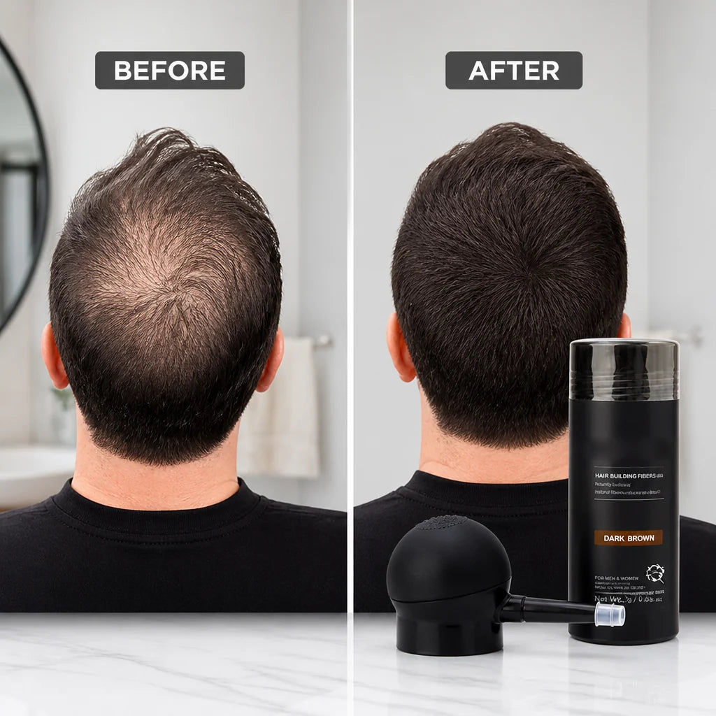 VibranceRoot™ Hair Volumizing Fibers — Instantly Reclaim Your Thick, Confident Look