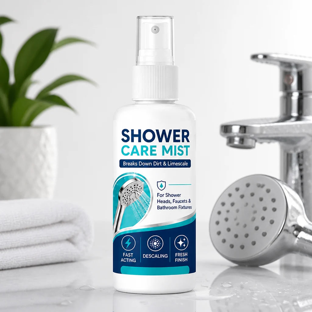 Calcera™ Limescale Eraser — Instantly Revive Your Bathroom’s Gleam and Confidence