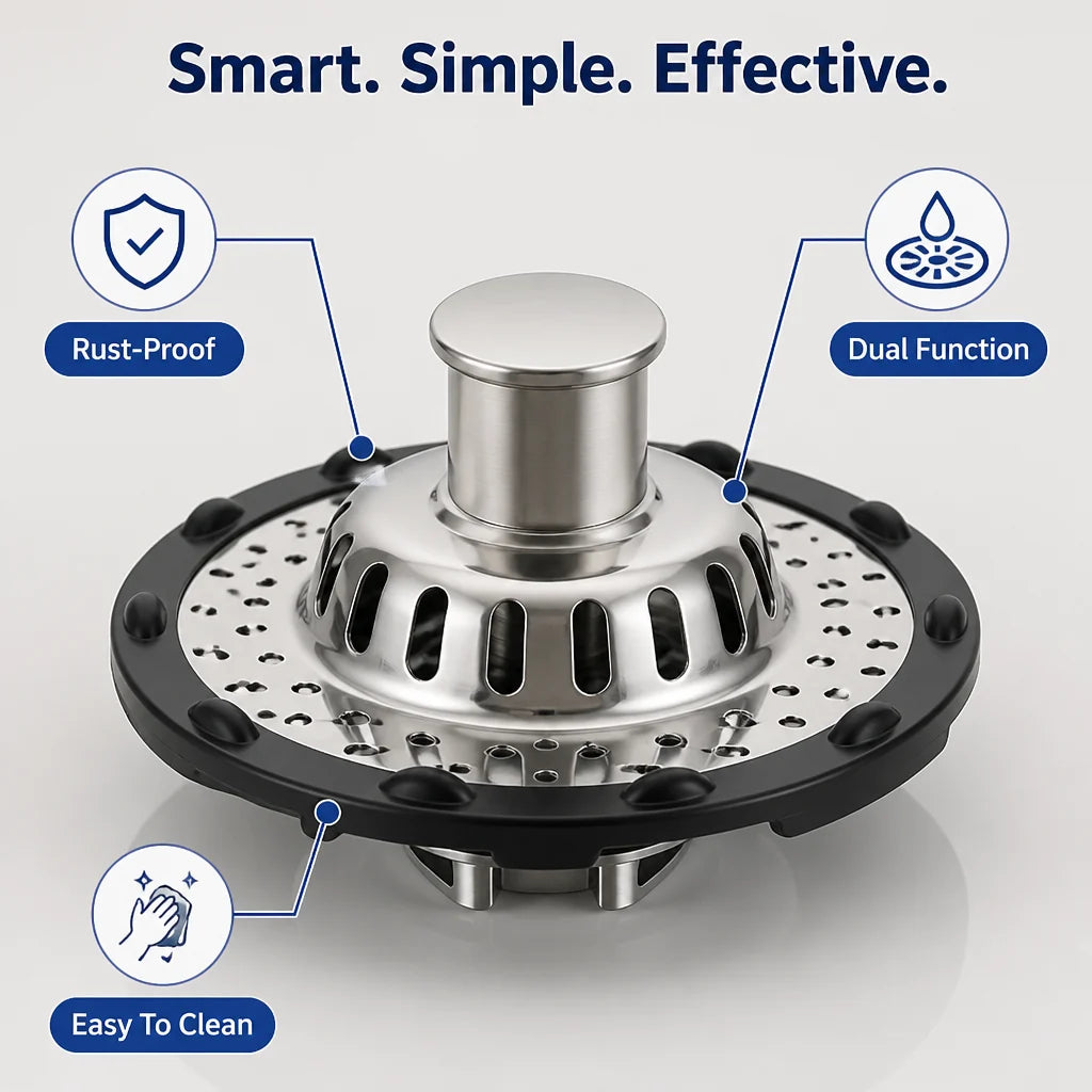 Sinkora™ — Effortless Kitchen Control for a Fresh, Spotless Sink Every Day