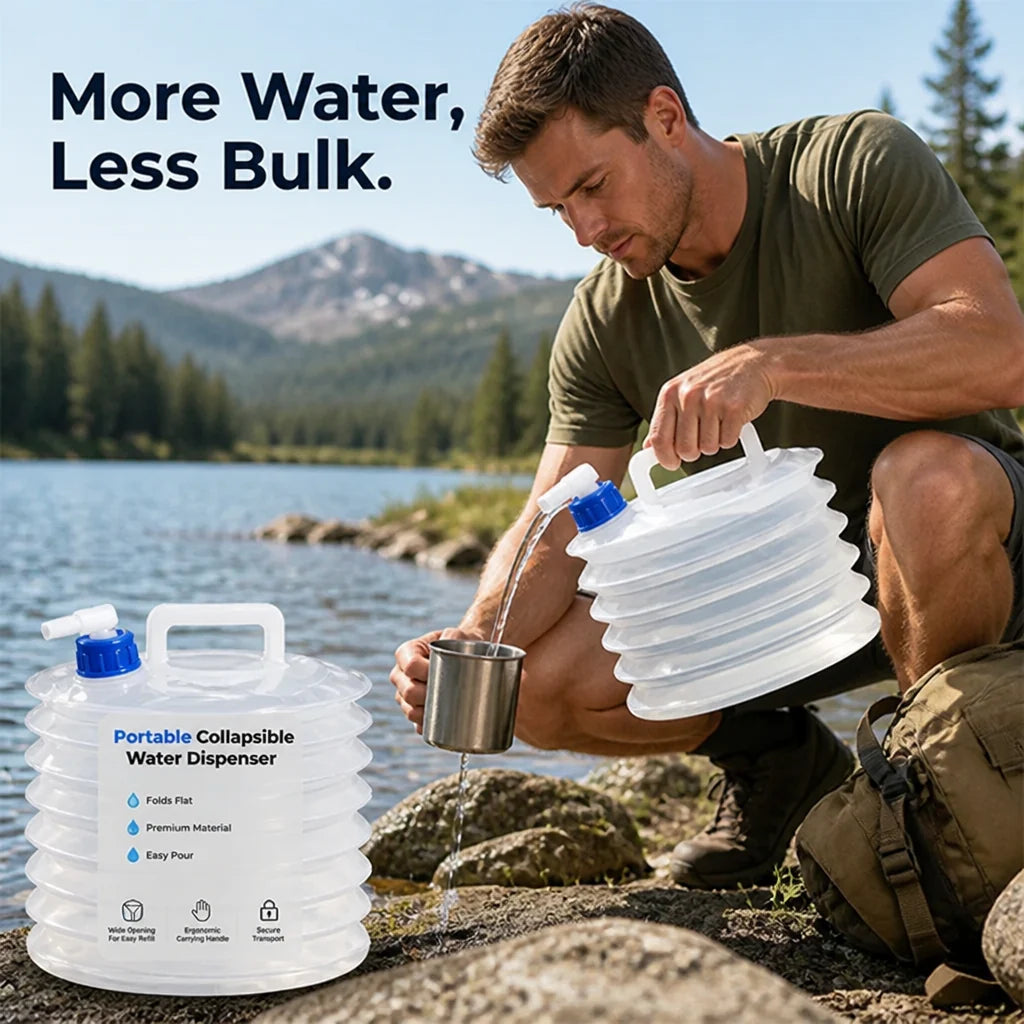 AquaFlex™ — Carry More Water, Ditch the Bulk, and Conquer Every Adventure with Ease