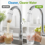 AquaVelle™ Faucet Filter — Experience Splash-Free, Crystal-Clear Water That Protects Your Family Every Day