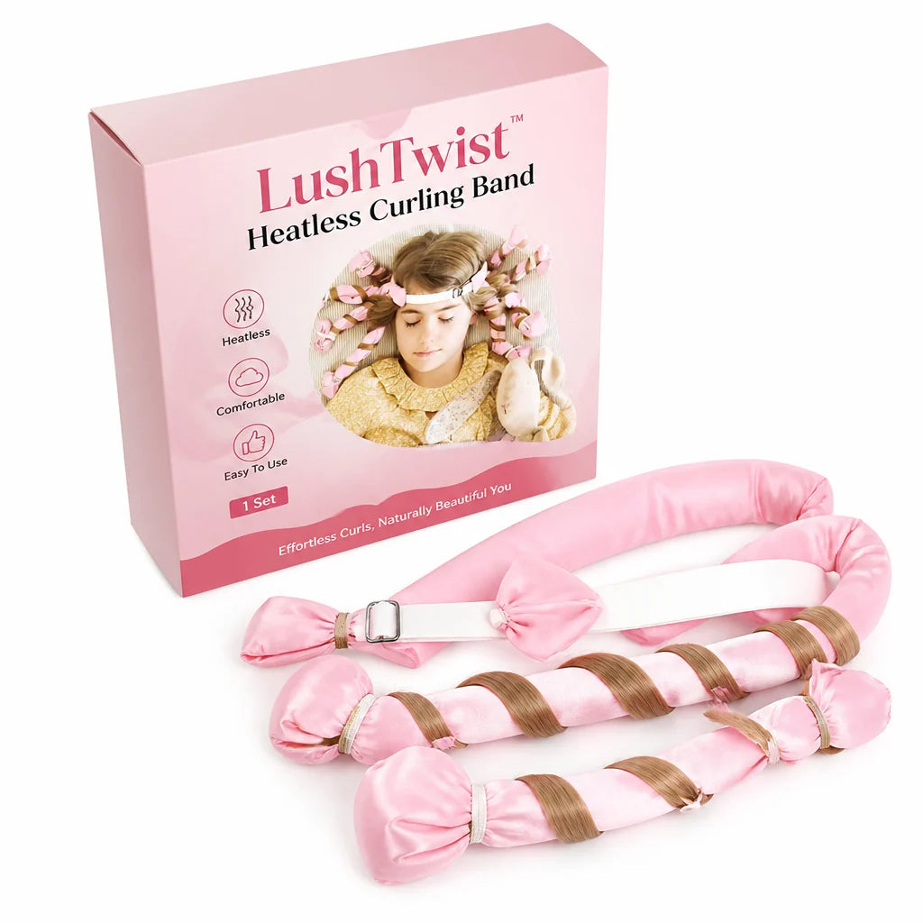 LushTwist™ — Wake Up to Gorgeous, Bounce-Back Curls Without a Single Tangle or Burn