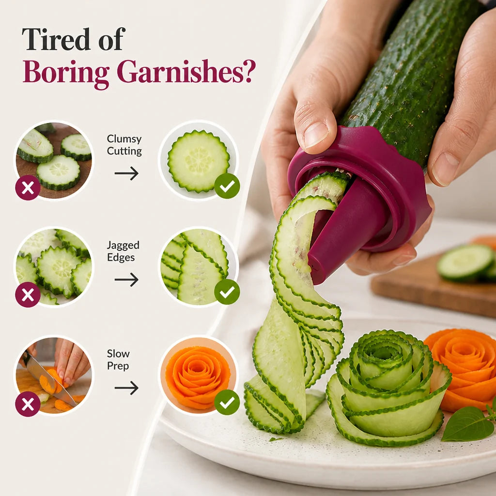 ProducePalette™ — Instantly Turn Veggies into Stunning Edible Masterpieces