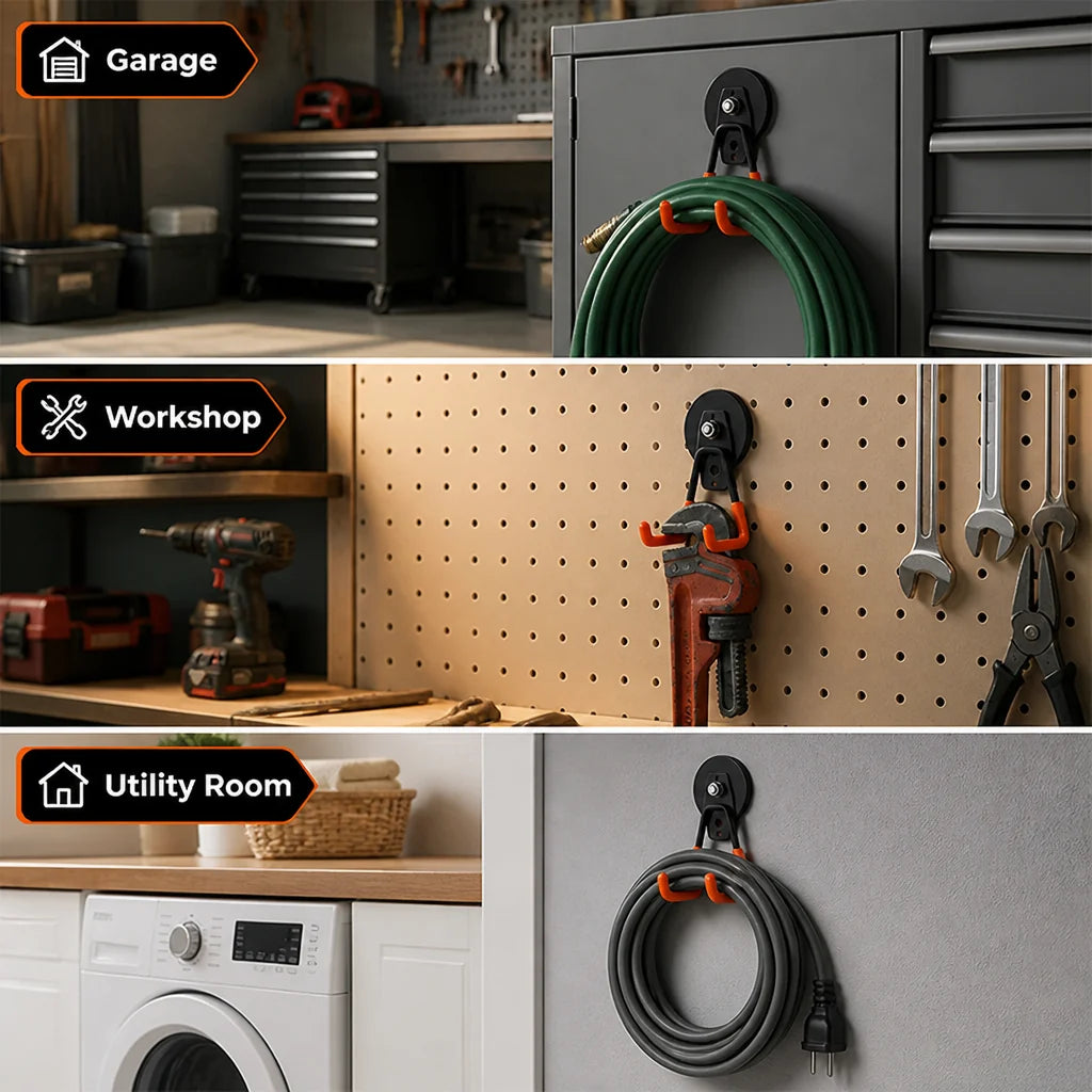 TwinMag™ Magnetic Double-Claw Hook — Harness Unbreakable Strength to Command Your Space with Confidence