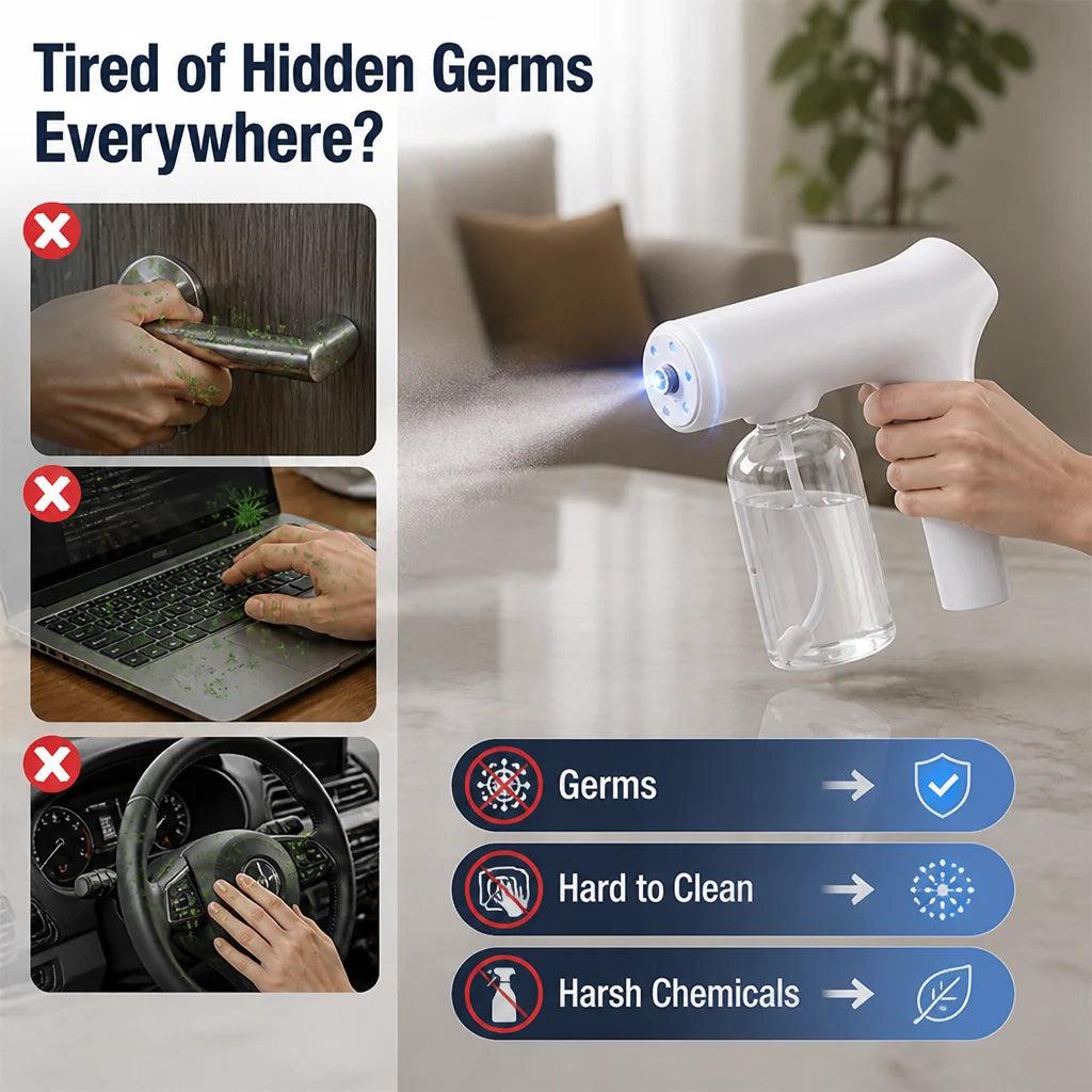Breevra™ Cordless Atomizer — Wrap Your World in Instant, Effortless Clean Air