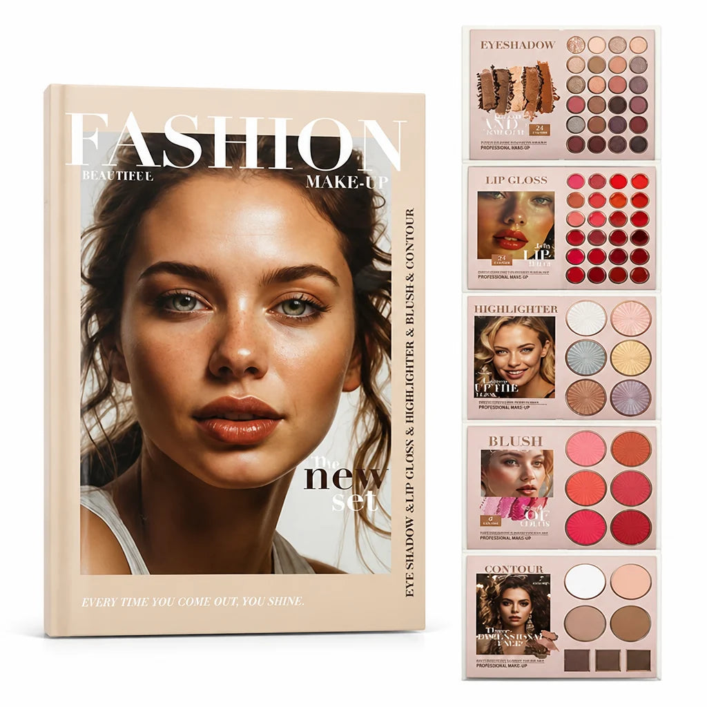AuraCanvas™ 5-Layer Masterpiece Palette — Unleash Your Radiance and Command Every Moment