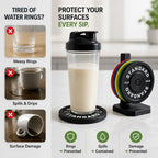 BeverageBastion™ Plate Coasters — Lock Your Drink, Crush Every Spill, and Elevate Your Space with Power