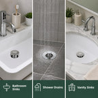 ClearFlowGuard™ — End Drain Drama and Enjoy a Smooth, Stress-Free Bathroom Every Day