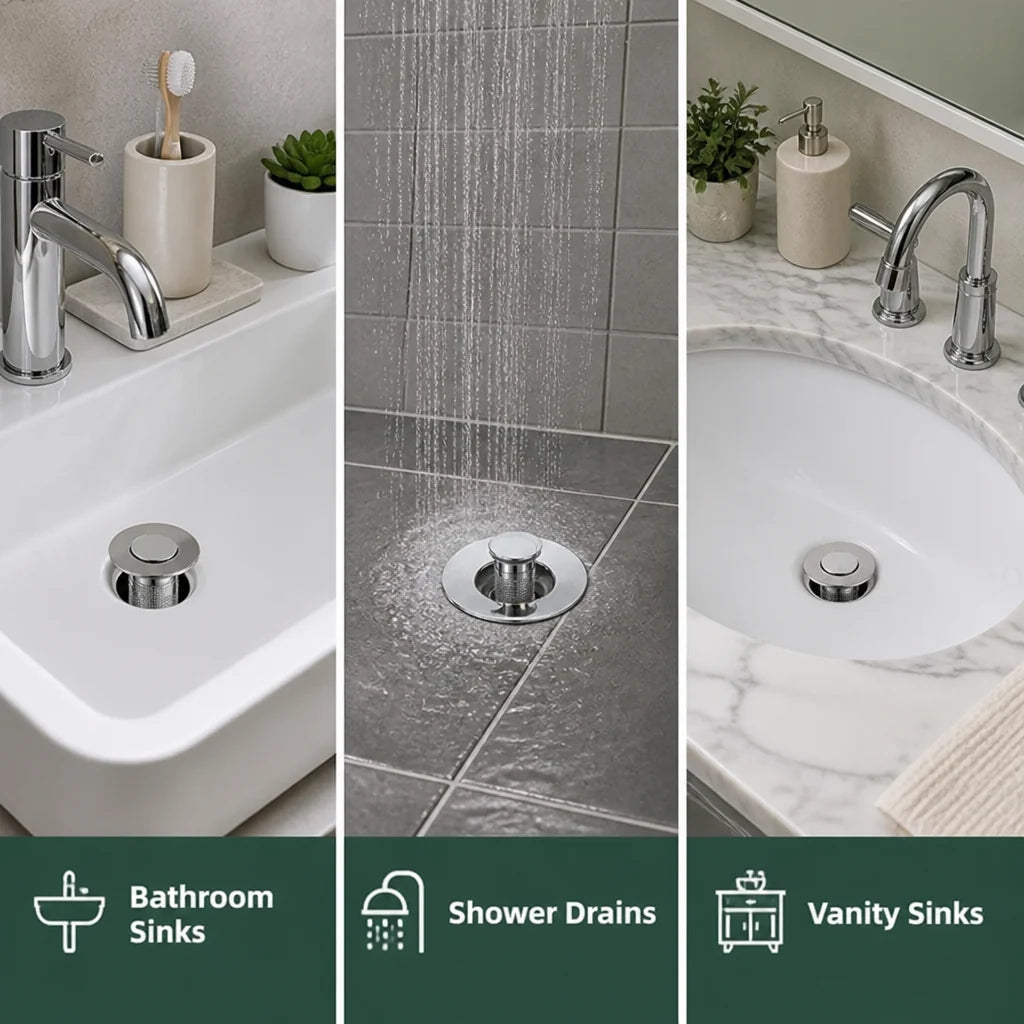 ClearFlowGuard™ — End Drain Drama and Enjoy a Smooth, Stress-Free Bathroom Every Day