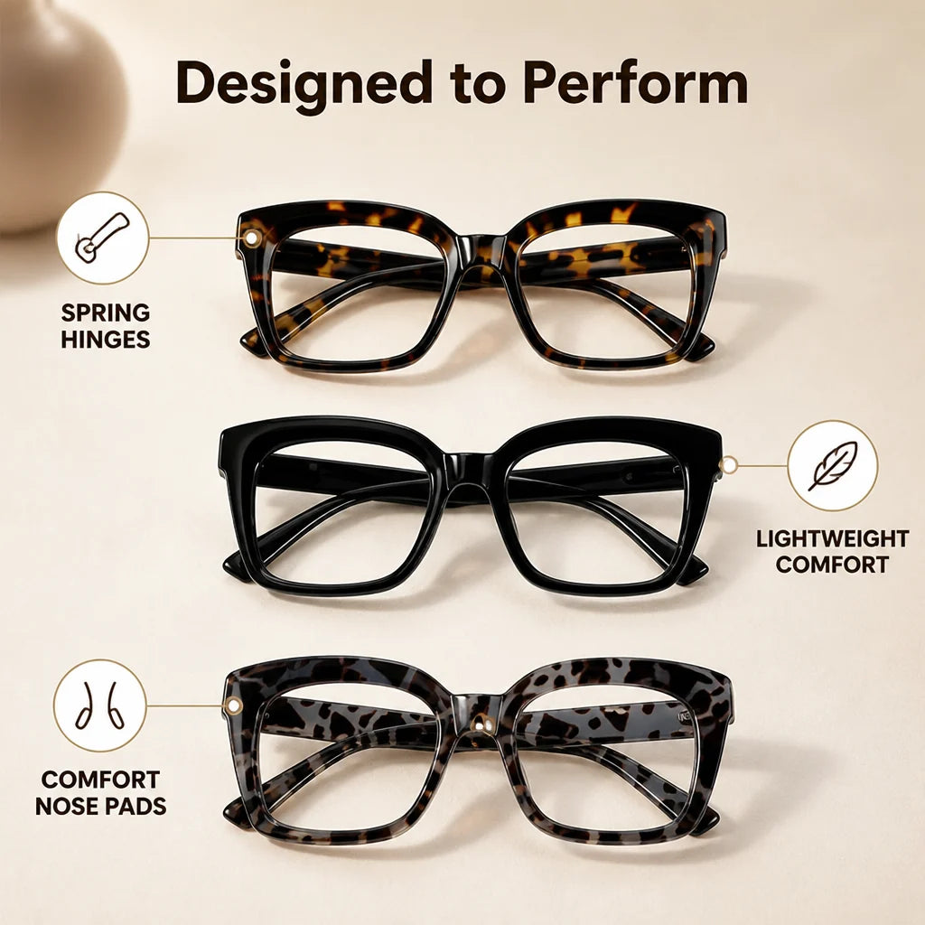 RavenClair™ Blue Light Blockers — Relax Your Eyes and Look Sharp All Day Long