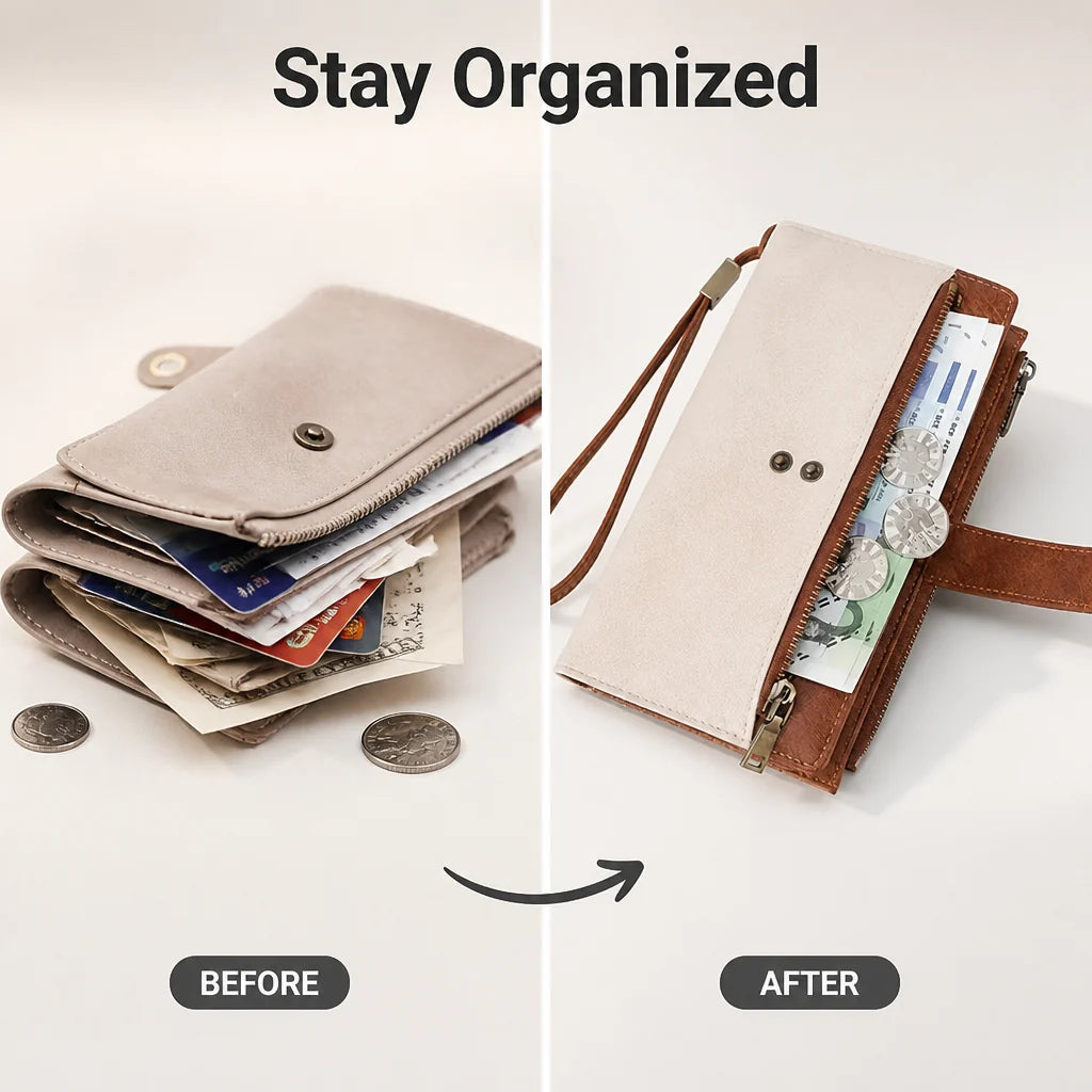 Fortivelle™ Wallet — Carry Your Essentials in Refined Security