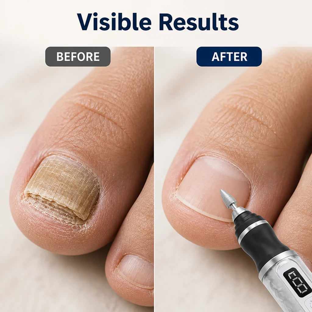 Maniqo™Electric Nail File & Callus Remover — Effortless Salon-Quality Nails That Boost Your Confidence Instantly