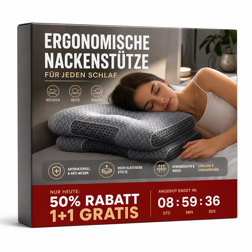 CerviCocoon™ — Wake Up Pain-Free with Neck Support That Feels Like a Gentle Embrace