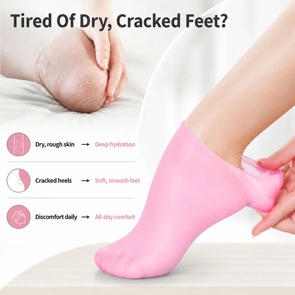 PediSilk™ — Unlock All-Day Softness and Say Goodbye to Cracked Feet Forever