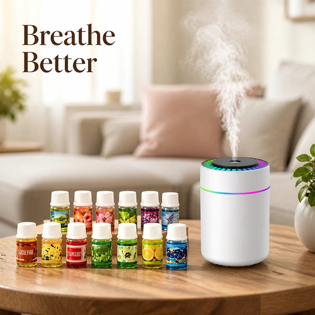 AromaPulse™ — Instantly Transform Any Room into Your Personal Oasis of Calm and Energy