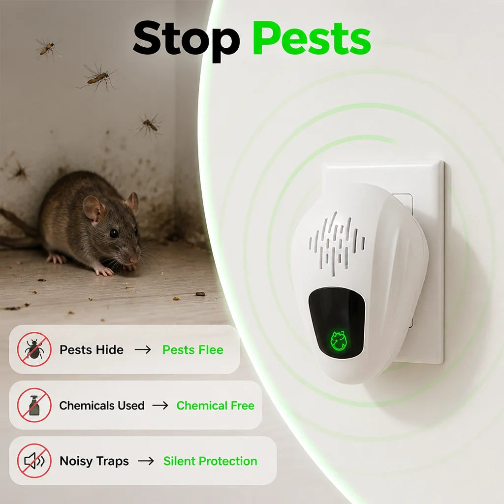 VibeGuard™ — Quietly Lock Out Pests and Reclaim Restful Nights