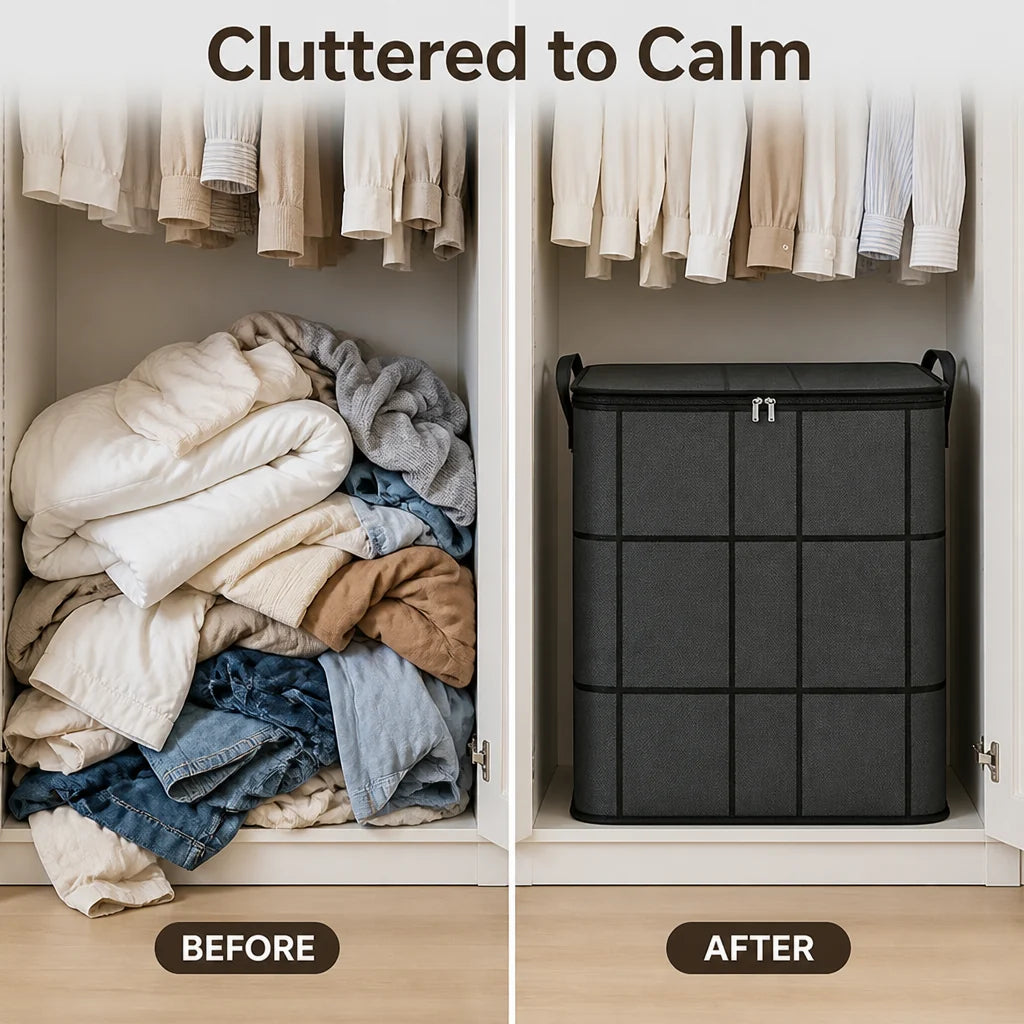 SortaStor™ — Turn Clutter into Calm with Effortless, Secure Storage