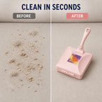 SwiftSweep™ Hand Brush — Effortless, Clean Surfaces Without the Strain or Mess