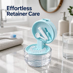 ClearGlide™ — Effortless Retainer Care That Keeps You Fresh, Clean, and Ready to Go