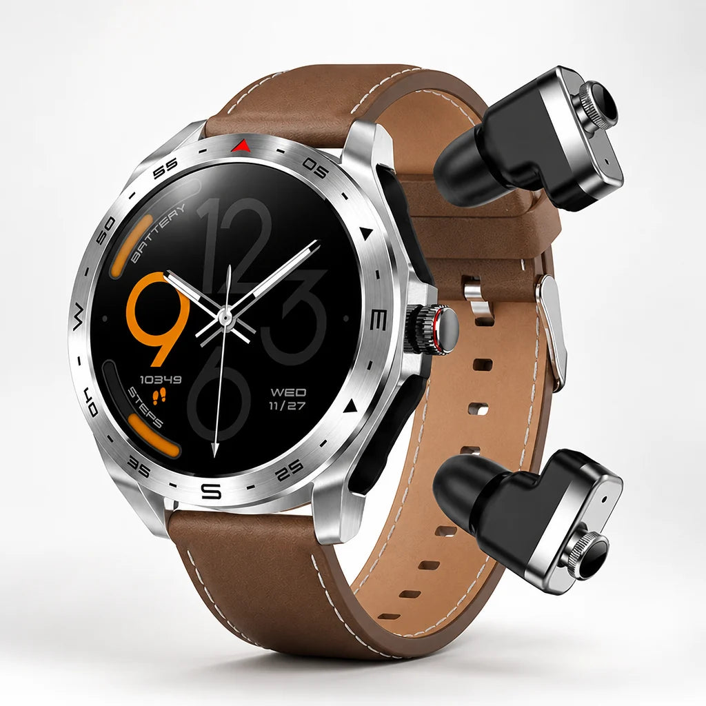 VeloSync™ — Seamlessly Power Your Day with Music, Calls, and Fitness in One Wristwear