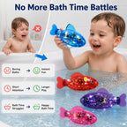 LumiDrift™ 4-pcs — Transform Bath Time Into Magical Light and Laughter