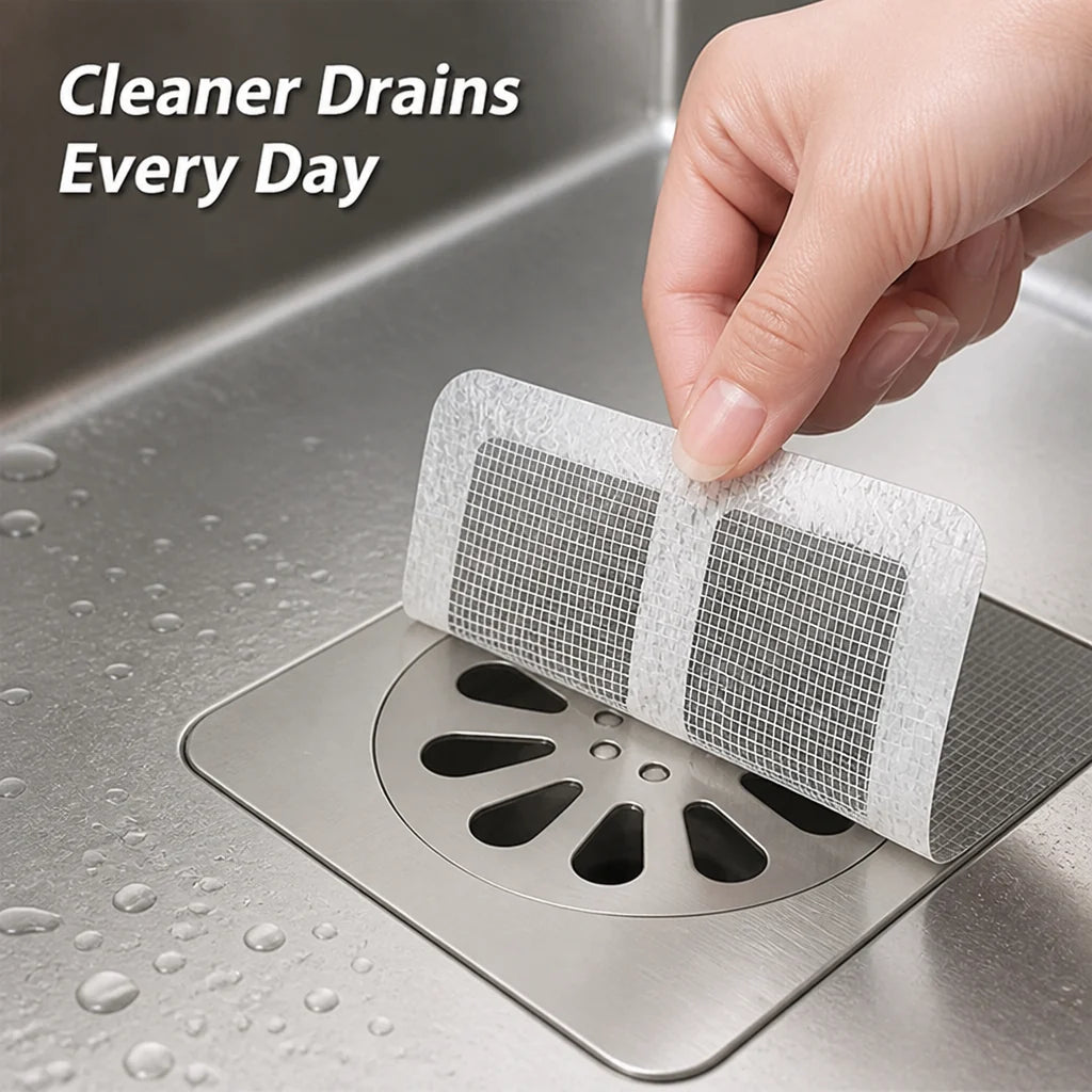 ClearFlowGuard™ — Keep Your Drains Free, Fresh, and Pest-Proof Without Lifting a Finger