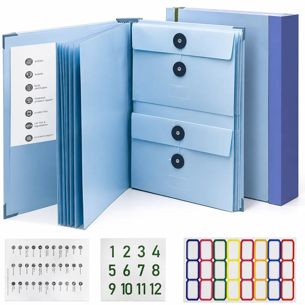 FolioBin™ — Conquer Clutter and Enjoy the Calm of Perfectly Organized Papers