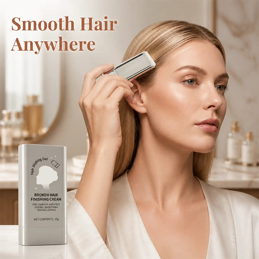 TameTouch™ Portable Hair Finishing Stick — Banish Flyaways Instantly for a Flawless, Head-Turning Look Everywhere You Go