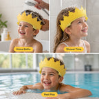 MiraWave™ Kids Shampoo Visor — Turn Bath Time Tears Into Joyful Smiles Instantly