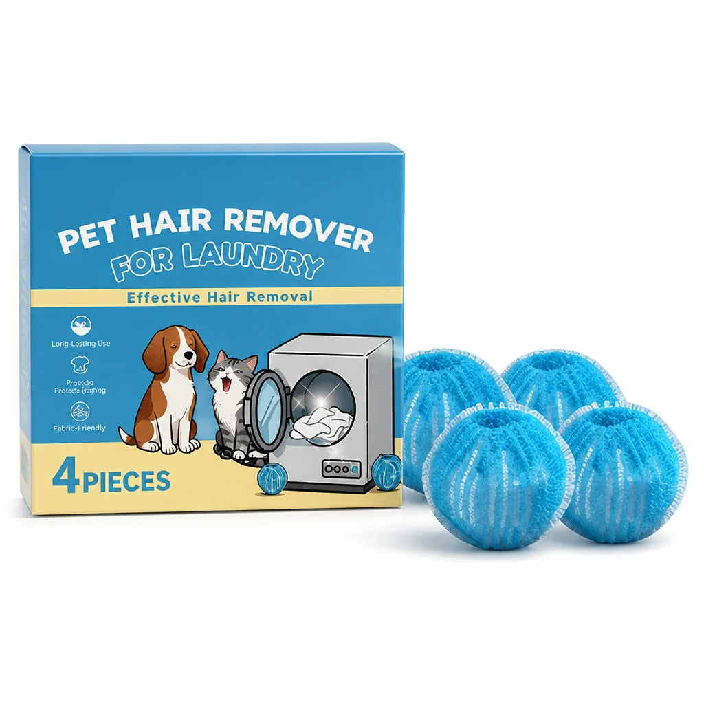 VelvetScrub™ Laundry Balls — Say Goodbye to Stubborn Pet Hair and Hello to Fresh, Flawless Clothes Every Wash