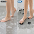 TreadSoothe™ Silicone Massage Mat — Turn Every Shower Into a Revitalizing Foot Spa Experience