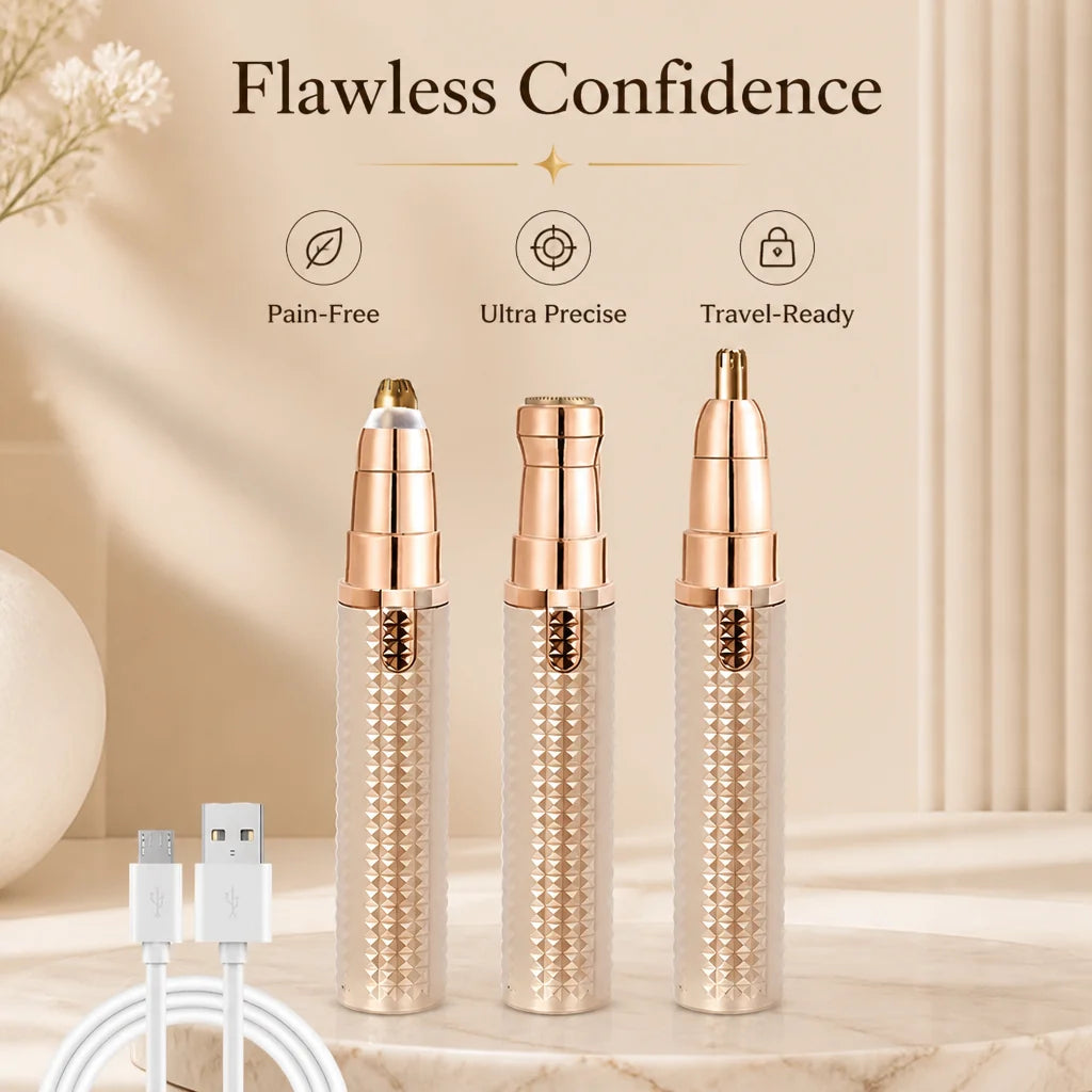 BareEdge™ Precision Trimmer — Glide Through Grooming with Effortless, Pain-Free Precision Every Time