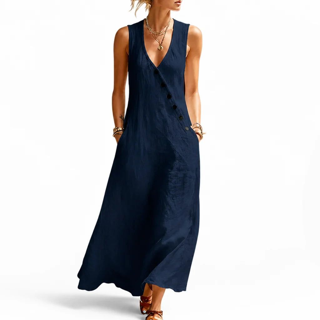 Elzavé™ Maxi Dress — Stay Cool, Look Stunning, and Own Every Summer Moment