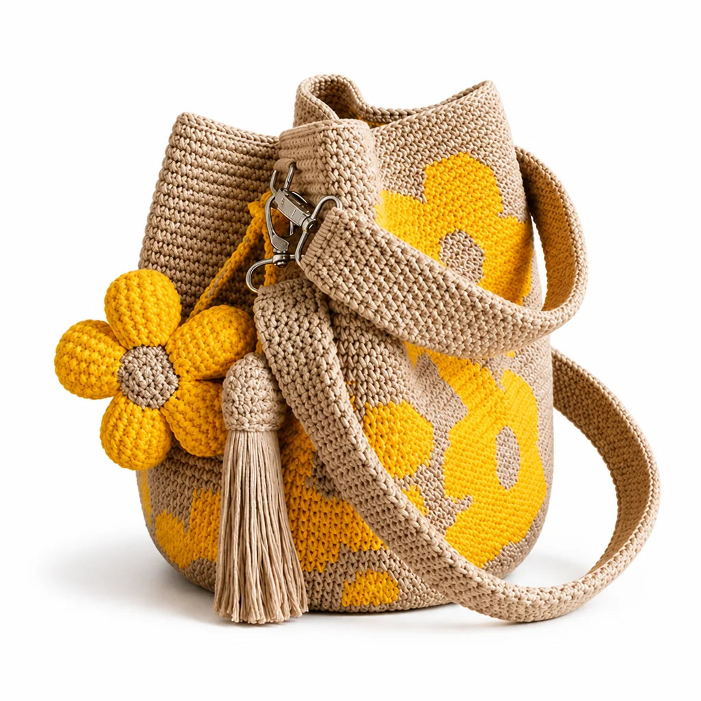 CinchBloom™ Bucket Bag — Handmade Elegance That Commands Attention Everywhere You Go
