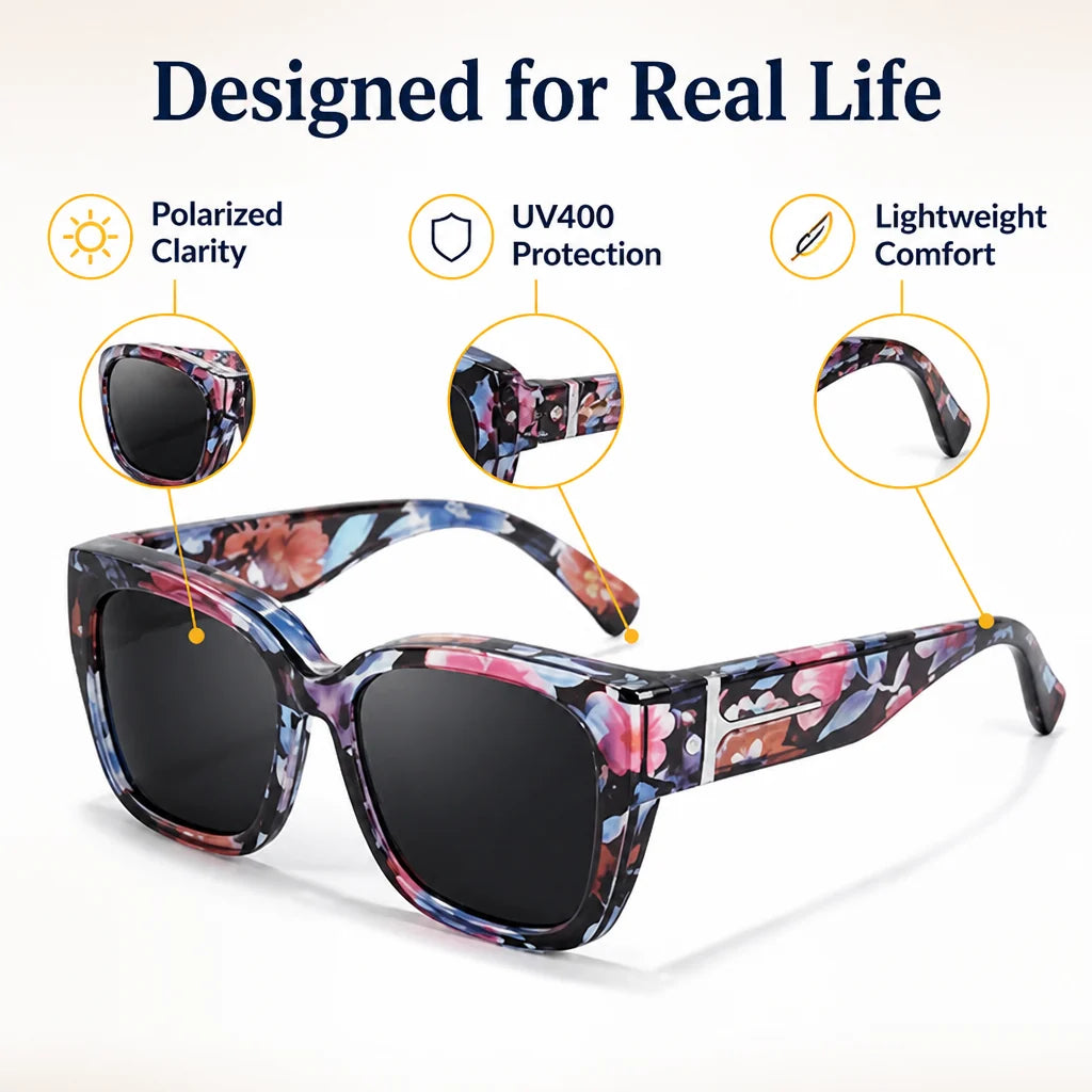 SpecSoothe™ — Glide Over Your Glasses for All-Day Comfort, Style & Crystal-Clear Vision
