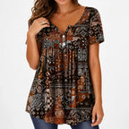 Lunessa™ V-Neck Top — Breeze Through Your Day in Effortless Cool Confidence