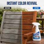 TimberSatin™ Wood Radiance Spray — Bring Dull, Weathered Wood Back to Stunning, Sun-Protected Life