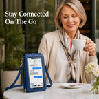 ScreenCaddy™ Touchscreen Crossbody Wallet — Stay Effortlessly Connected and Secure Wherever Life Moves You