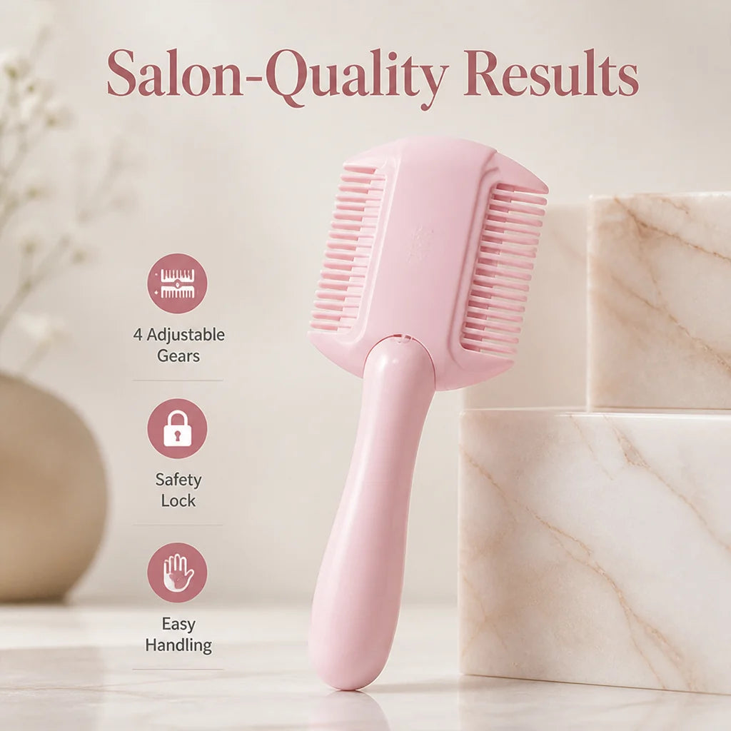 GlideTrim™ — Take Complete Command of Your Style with Flawless, Salon-Quality Thinning