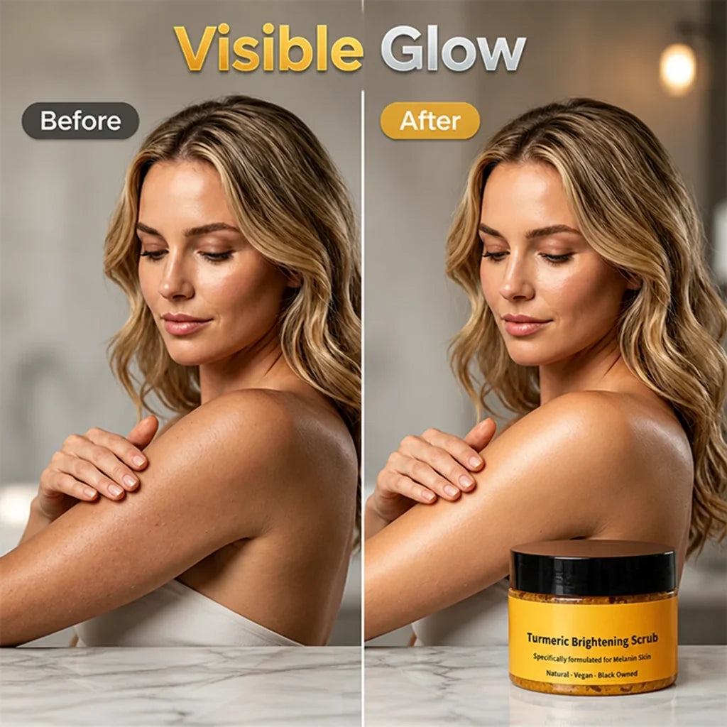 TurmericTide™ Turmeric Glow Scrub — Unleash Radiant, Spot-Free Skin That Turns Heads