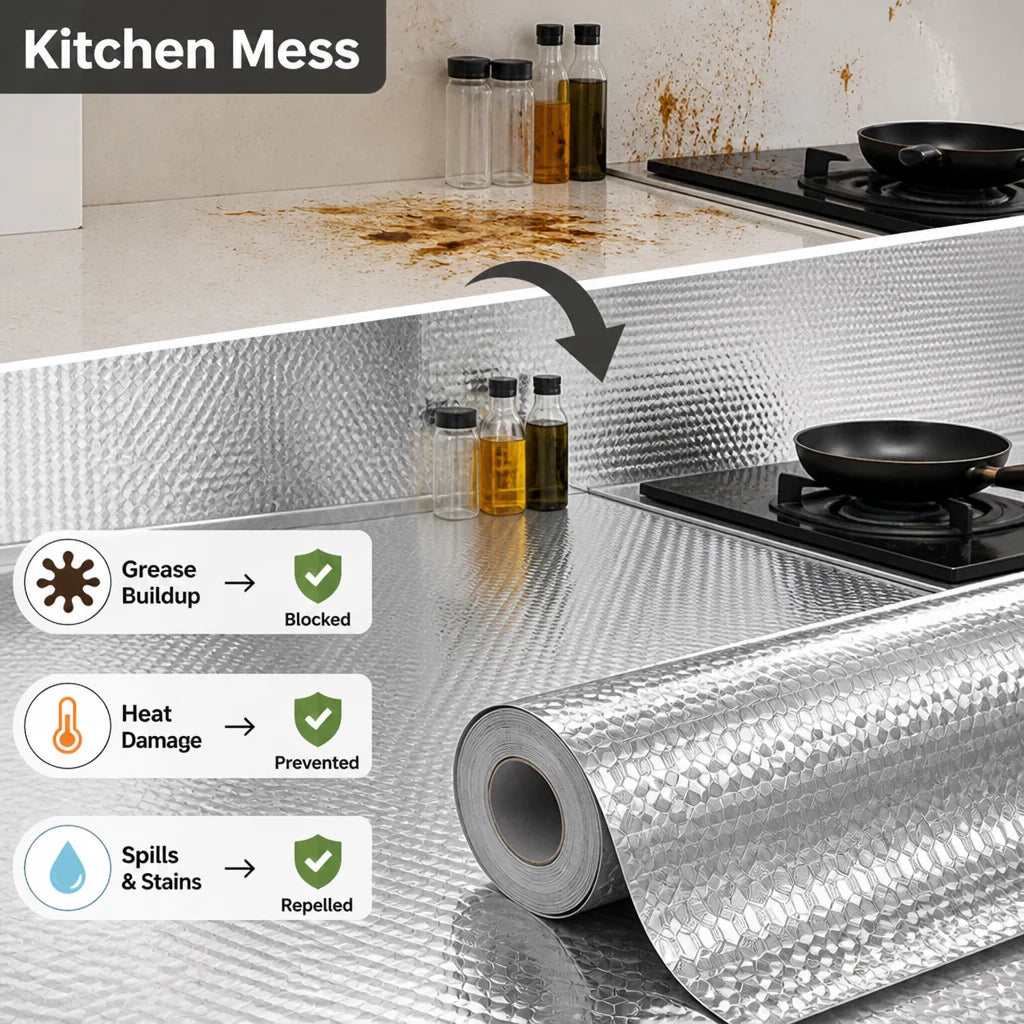 SilverGuard™ — Effortless Shine and Total Kitchen Protection That Lasts