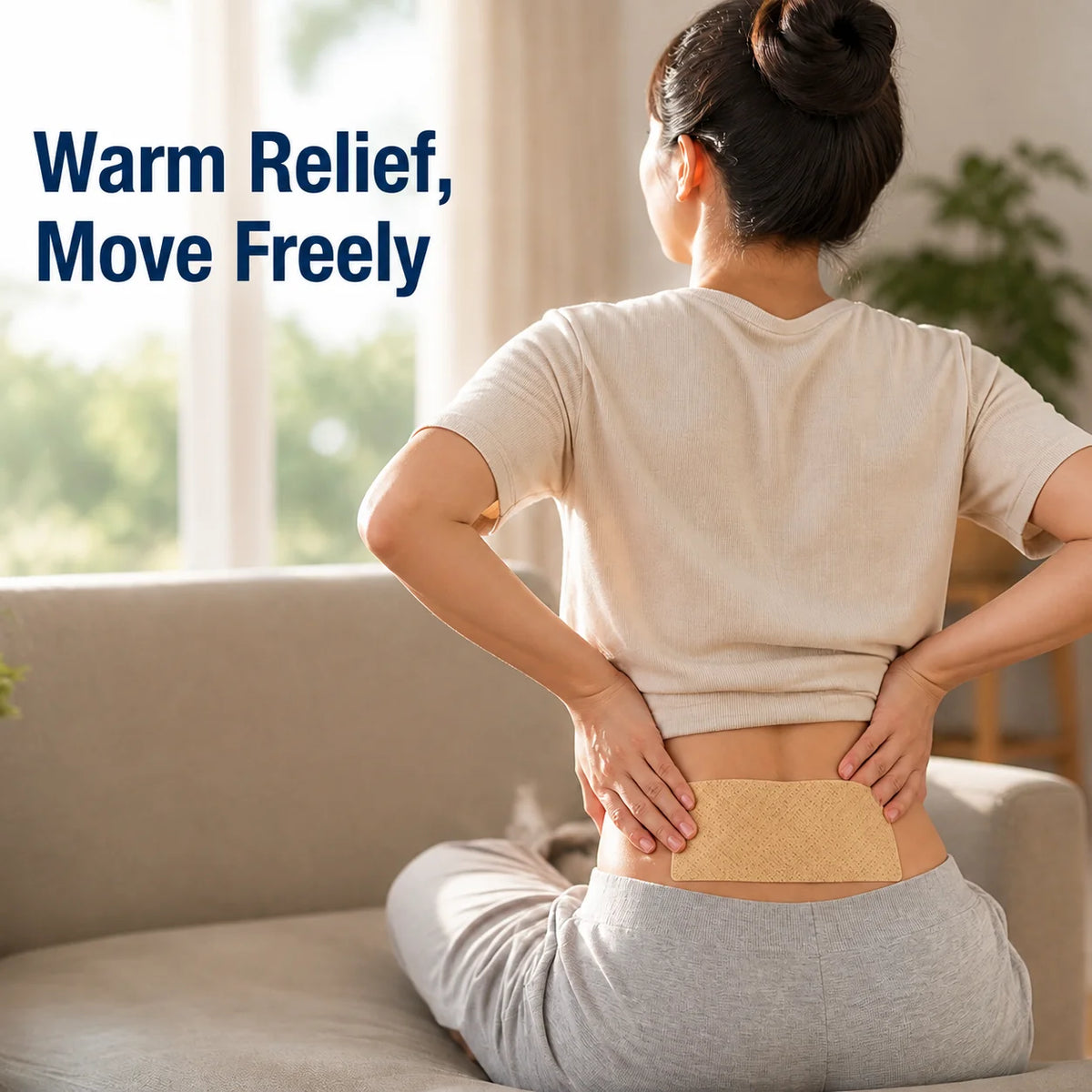 WarmZing™ Ginger Therapy Patches — Melt Away Pain and Move Freely Again