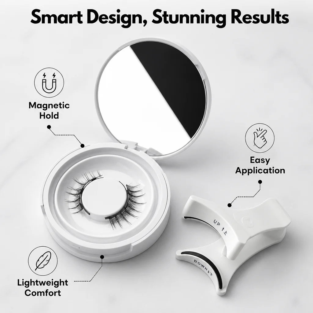 Qevrissa™ Magnetic Kit — Effortless Glam That Commands Attention All Day Long