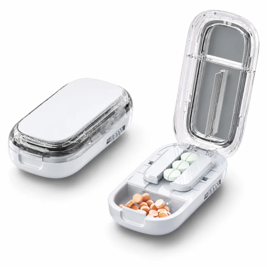 TabSplit™ Portable Pill Cutter — Perfectly Split Pills for Total Control and Peace of Mind